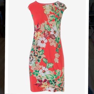 Chico’s Orange floral dress - size 3